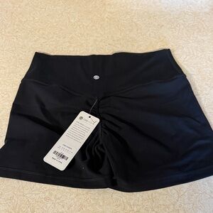 CRZ YOGA Women's Black Athletic Shorts